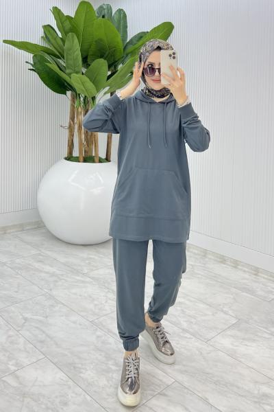 Füme Mine Takım Tesettür Giyim