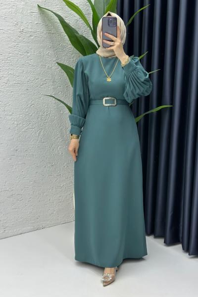 Zümrüt Narin Elbise Tesettür Giyim