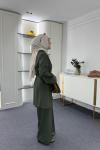 D Tokalı Poliviskon Takım Haki