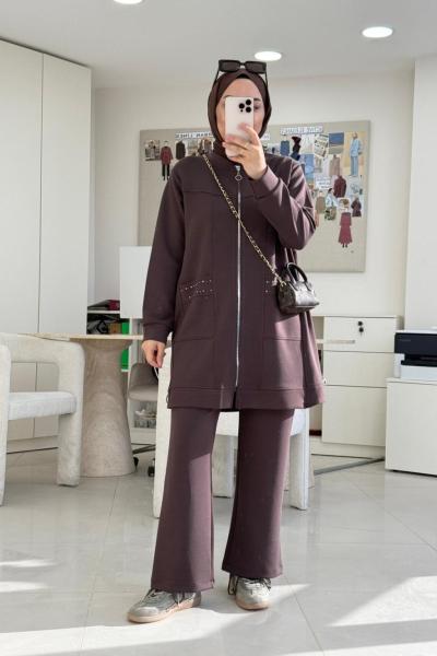 Jalisse Takım Kahverengi