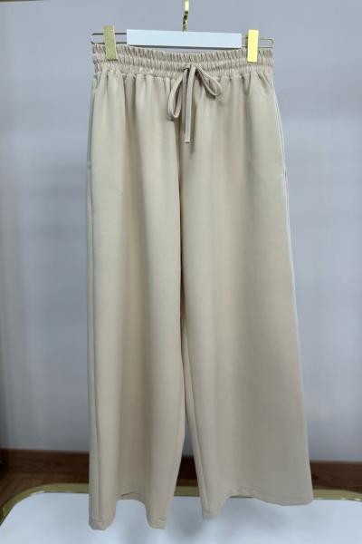 Kampanyalı Bol Pantalon Bej