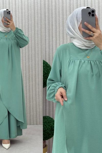 Asil pantolonlu takım