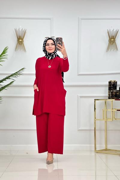 Almina Takım - Kırmızı