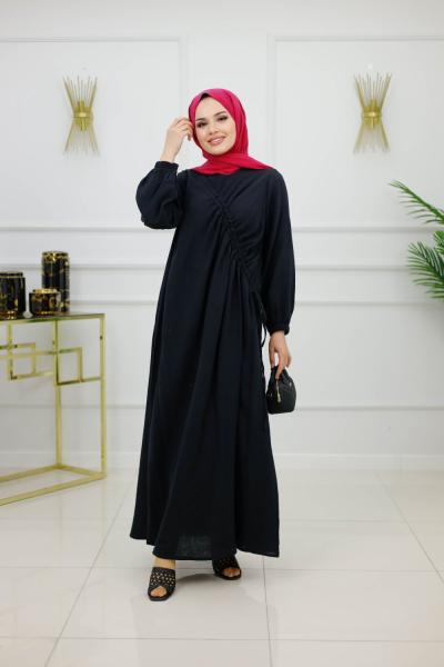 BANU MÜSLİN BÜZGÜLÜ ELBİSE-ELBİSE