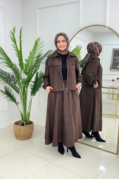 HİFA ETEKLİ TAKIM - ACI KAHVE