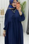Berna Elbise Lacivert