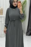 Buğlem Elbise Gri