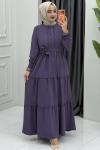 Nefes Elbise Lila