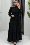 Nefes Elbise Siyah