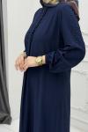 Peyma Elbise Lacivert